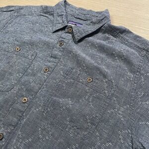Patagonia | Back Step Shirt | Goshawk Dobby New Navy | Men's L
